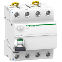 4P - 25A - 30mA Kaçak Akım Rölesi A9R41425 - toprak kaçağı koruma - 4P - 25A - 30mA - AC tip - 1