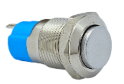3faz 12 mm Metal Kalıcılı Buton 1NO IP67 Endüstriyel Kontrol Butonu - 3faz