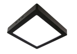 Jüpiter 12W Kare Sıvaüstü Siyah LED Panel LD472 S - Jupiter