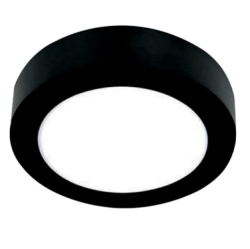 Jüpiter 18W Yuvarlak Project Series Siyah Sıvaüstü LED Panel LC453 S - Jupiter