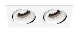 Jupiter Beyaz Siyah Sıva Altı Entegre 2'li Hareketli Spot - Jupiter