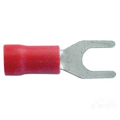 Klemsan-Kck 506 4-6 mm2 Çatal Uçlu İzoleli Kablo Pabucu-591031 - 1