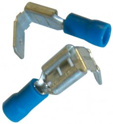 Klemsan-Kpb 5638 Pabuç 4-6 mm2 Çatal Uçlu İzoleli Kablo Pabucu-596030 - Klemsan