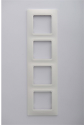 Salbei 4lü Beyaz Çerçeve Legrand 767334 - Legrand