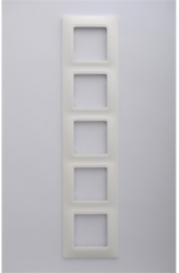Salbei 5li Beyaz Çerçeve Legrand 767335 - Legrand