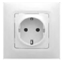 Legrand-Salbei Beyaz Çocuk Korumalı Topraklı Priz-767115 - Legrand