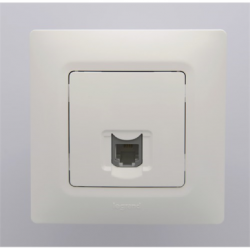 Legrand-Salbei Beyaz Telefon Prizi-767129 - Legrand