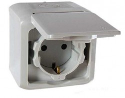 legrand Sıva Üstü ıp44 Topraklı Priz Forix - Legrand