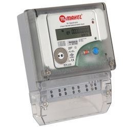 Makel Three Phase Electronic Electricity Meter 