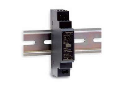 Mean Well HDR-15-12 15W 12V DC DIN Ray Tipi Anahtarlamalı Güç Kaynağı - 1