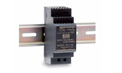 Mean Well HDR-30-12 30W 12V DC DIN Ray Tipi Anahtarlamalı Güç Kaynağı - 1