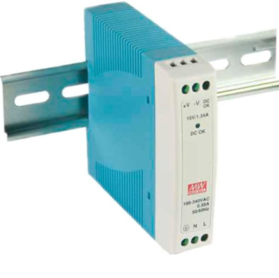 Mean Well MDR-10-24 24V 0.42A 10W Din Ray Tipi Güç Kaynağı - 1