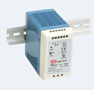 Mean Well MDR-100-12 12V 8.5A 100W Din Ray Tipi Güç Kaynağı - 1
