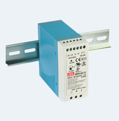 Mean Well MDR-40-24 24V 1.7A 40W Din Ray Tipi Güç Kaynağı - 1