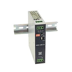Mean Well XDR-120E-12 12V 10A 120W DIN Ray Tipi Güç Kaynağı - Mean Well