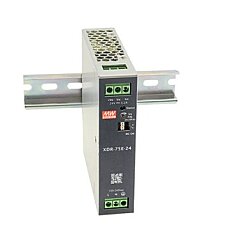 Mean Well XDR-75E-24 24V 3.2A 75W DIN Ray Tipi Güç Kaynağı - 
