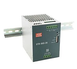 Mean Well XTR-960-24 24V 40A 960W Trifaze DIN Ray Tipi Güç Kaynağı - Mean Well