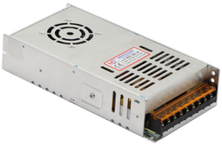 Mervesan-24 VDC 14.5A 350W Metal Kasalı İç Mekan AC-DC Adaptör-MTE-350-24 - Mervesan