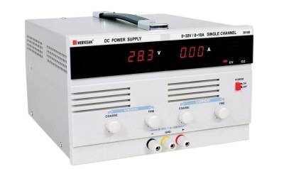 MERVESAN/0-30 VDC 10A 300W LABORATORY TYPE ADJUSTABLE LINEAR POWER SUPPLY - 1