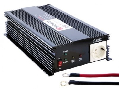 Mervesan-1000 Watt 12 Vdc-220 Vac İnvertör-Akü Şarj-Ms-100012c - 1