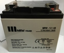 MERVESAN/12 VDC 40 AH DRY TYPE ACCUMULATOR /MRW-12/55 - Mervesan