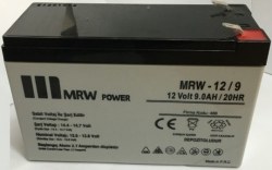 Mervesan-12 Vdc 9 Ah Kuru Tip Akü-Mrw-12-9 - Mervesan