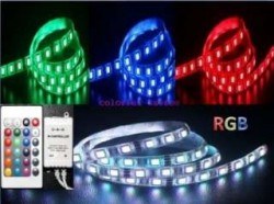 MERVESAN/14.4 W 1600NM RGB LED Strip (Triple CHIP - Indoor) (5 Meters) - Mervesan