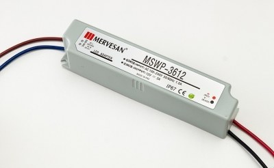 Mervesan-36 W 12 Vdc Sabit Voltaj Adaptör-Mswp-36-12 - 1