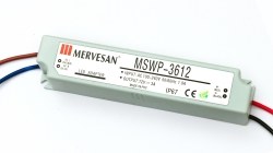 Mervesan-36 W 24 Vdc Sabit Voltaj Adaptör-Mswp-36-24 - Mervesan