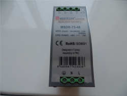 Mervesan-48 Vdc 1.6a 75w Ray Montaj Ac-Dc Adaptör-Msdr-75-48 - Mervesan