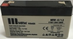 Mervesan-6 Vdc 1 3 Ah Kuru Tip Akü-Mrw-6-1 3 - Mervesan