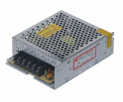 Mervesan-60 Watt 12 Vdc Ac-DcMetal Kasalı Adaptör-Ms-60-12 - Mervesan