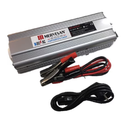 Mervesan 600 Watt 12 VDC 220 VAC Modifiye Sinüs Power İnvertör Akü Şarj-MRW-I-600-12-C - Mervesan