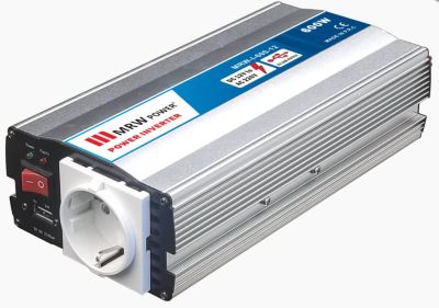 Mervesan-600 Watt-24 Vdc-220 Vac Modifiye Sinus Power İnvertör MRW-I-600-24 - 1