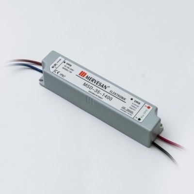 Mervesan-9-30 Vdc 1050ma 35w Sabit Akım Led DrıverIp67-Msd-35-1050 - 1