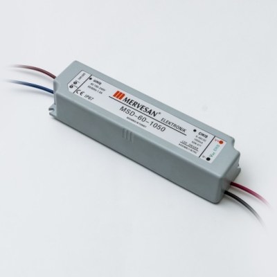 Mervesan-9-48 Vdc 1050ma 60w Sabit Akım Led Drıver Ip67-Msd-60-1050 - 1