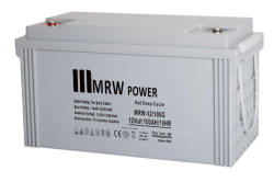 Mervesan Jel Akü 12 Volt 100 Ah Bakımsız Yüksek Kapasiteli Güç Depolama - Mervesan