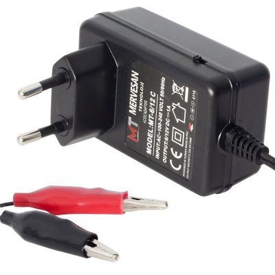 MERVESAN-15 W 1A AC-DC SMPS AKÜ ŞARJ ADAPTÖRÜ-MT-6-12-C - 1