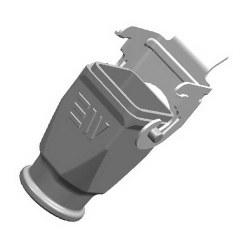 Mete Enerji 10a Çoklu Uzatma Priz Gövde Metal Mandal Montaj-29015s - Mete Enerji