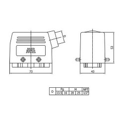 Mete Enerji 10x16a Çoklu Uzatma Fiş-403023 - 2