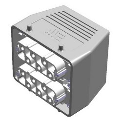 Mete Enerji 12x35a Uzatma Priz Üst Girişli Rakorsuz-403152 - 1