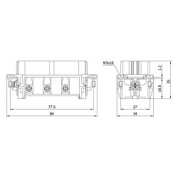 Mete Enerji-12x35a Çoklu Priz Çekirdek-29128 - 4