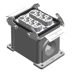 Mete Enerji 12x35a Duvar Prizi Çift Girişli Metal Mandallı Rakorsuz-403183s 