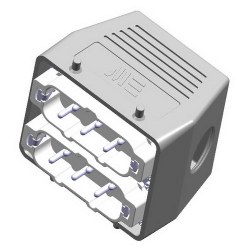 Mete Enerji 12x35a Uzatma Fiş-2 Yan Girişli Rakorsuz-403155 - Mete Enerji