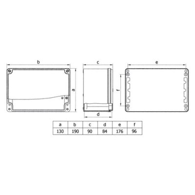 Mete Enerji / 130x190x90 ALUMINUM JUNCTION - 2