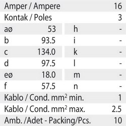 Mete Enerji 140x210x140 Termoplastik Buat Derin Şeffaf Kapak-40204207 - 2