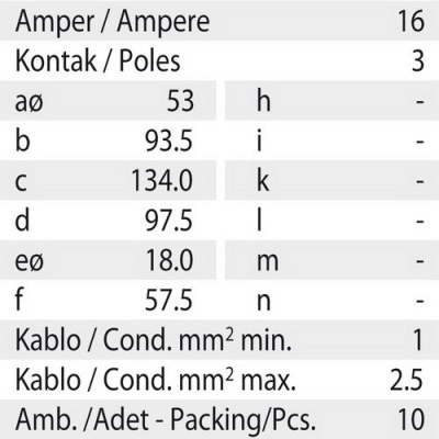 Mete Enerji 140x210x140 Termoplastik Buat Derin Şeffaf Kapak-40204207 - 2