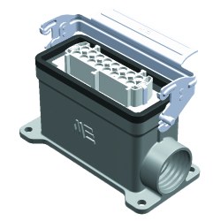 Mete Enerji 16x16a Duvar Prizi Tek Metal Mandallı-403528s - Mete Enerji