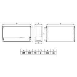 Mete Enerji / 190x350x90 ALUMINUM JUNCTION - 2