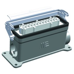 Mete Enerji 24x16a Duvar Priz Çift Girişli Tek Metal Mandallı-403550s - Mete Enerji